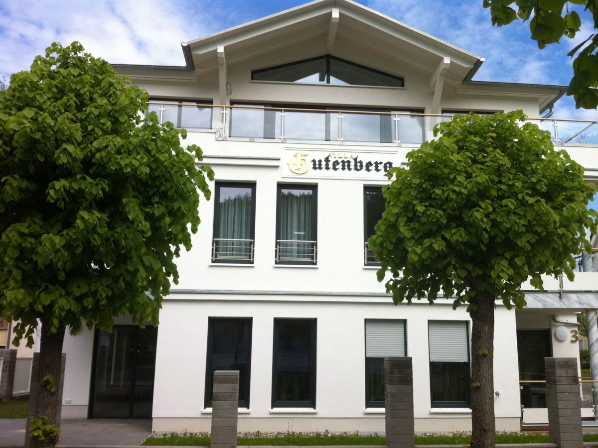 Holiday apartment Villa Gutenberg am Kurpark