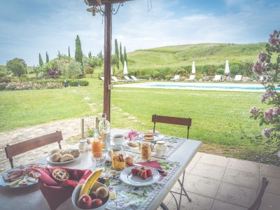 Holiday house Country house with pool for up to 17 people - Outdoor photo 11