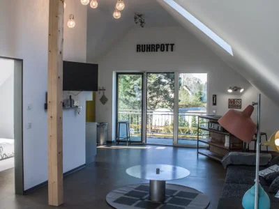Holiday apartment Ruhrbettchen "Das Loft" in Oberhausen - Holiday apartment