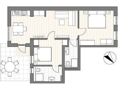 Holiday apartment "Strandkorb" in the "Ostsee Domizil Sandburg" - Features photo 19