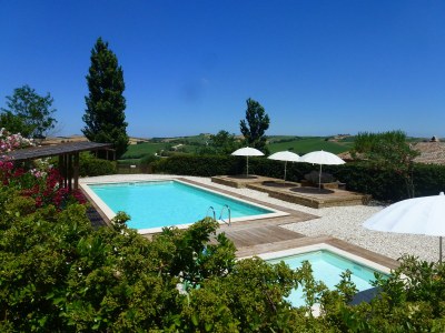 Holiday house Capanna in der "Casa Montale" in Montecarotto - Holiday house