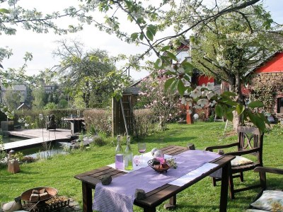 Holiday apartment "Rotes Fachwerkhaus" - Outdoor photo 7