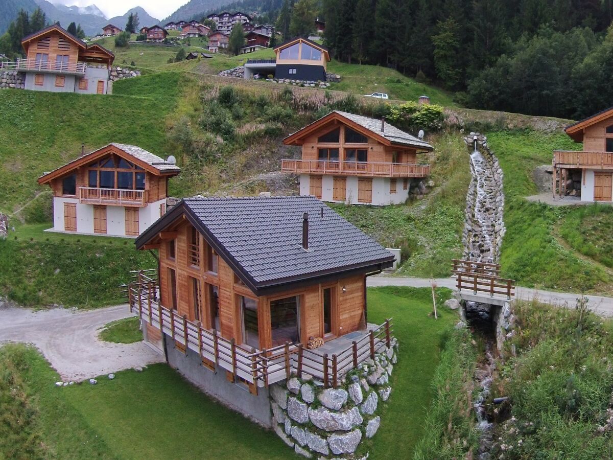 Chalet Chalet in La Tzoumaz near Ski Slopes - Outdoor photo 5
