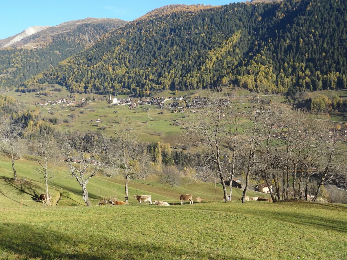 Chalet Chalet in Wiler near Ski Lift & Views - Outdoor photo 3