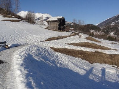 Chalet Chalet in Wiler near Ski Lift & Views - Environment photo 20