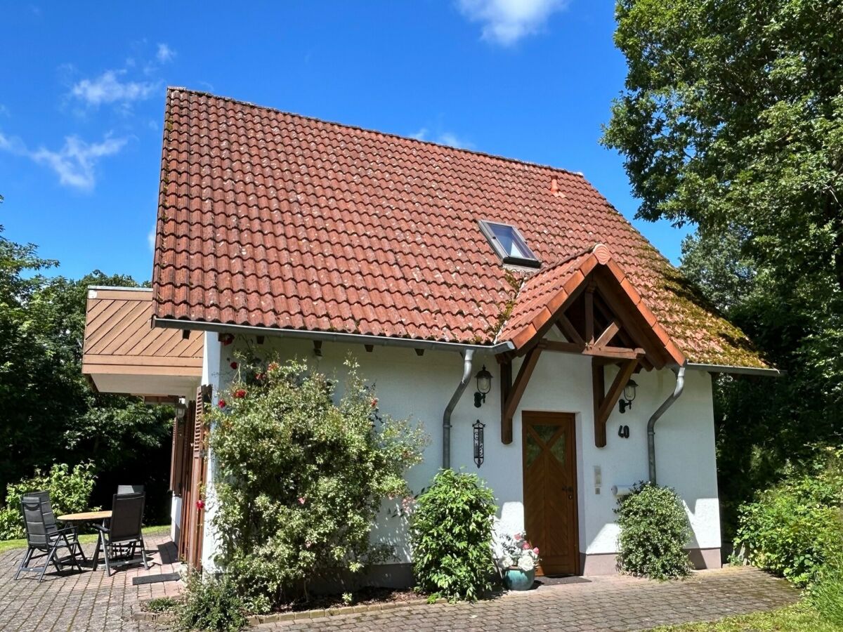 Holiday house Holiday home in the Knüllgebirge with balcony - Outdoor photo 2