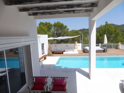Villa Villa in Cala Tarida mit Pool und Meerblick - Outdoor photo 5