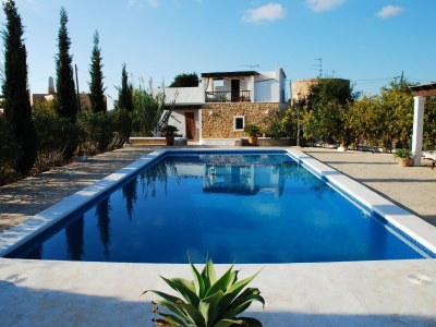 Cottage Mansion in San José near Cala Jondal Beach - Outdoor photo 6