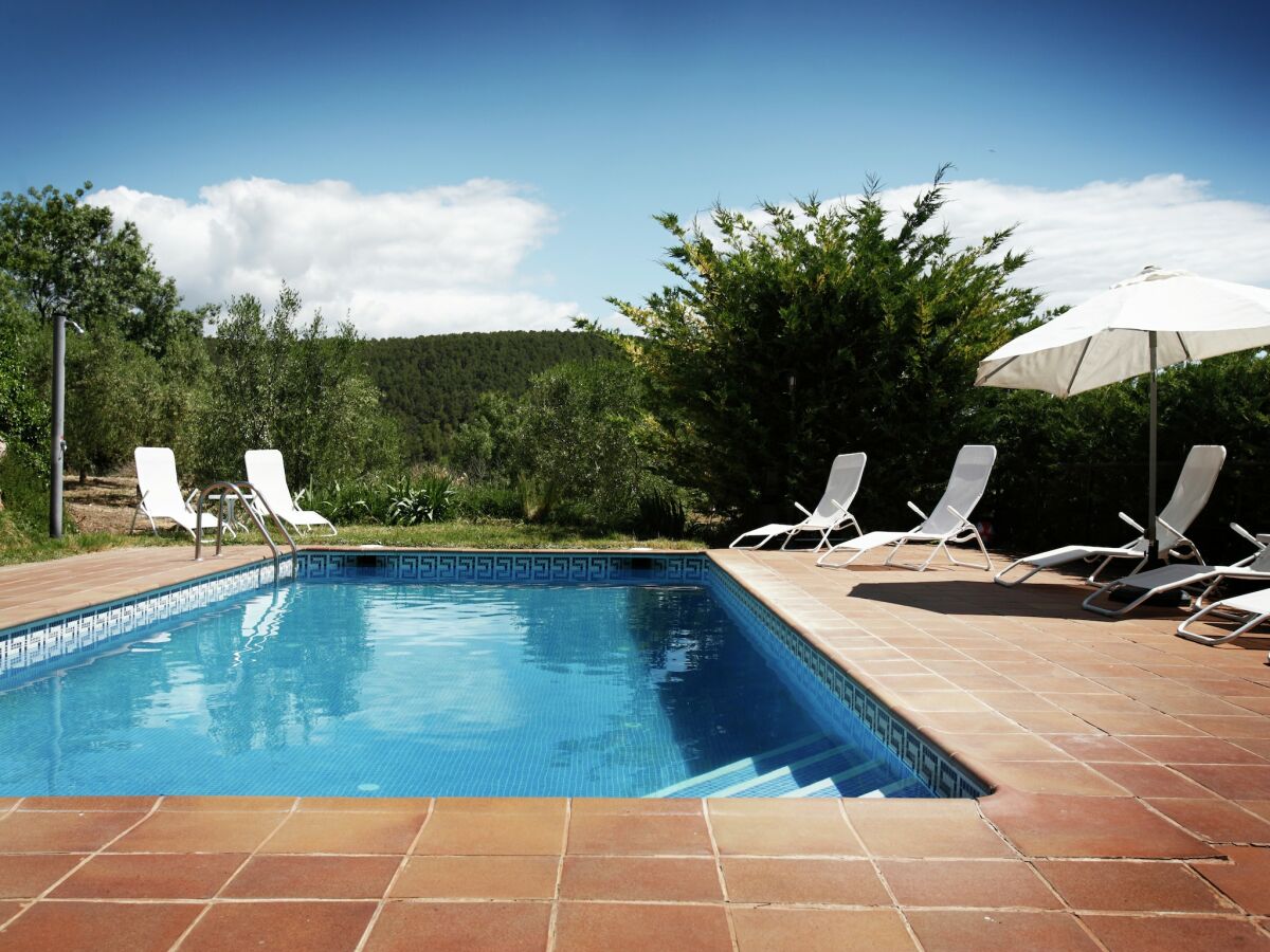Cottage Mansion in La Llacuna with Pool & Mountain Views