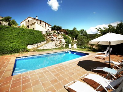 Cottage Mansion in La Llacuna with Pool & Mountain Views - Outdoor photo 2