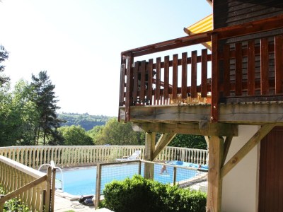 Holiday house Glückseligkeit am Pool in der Nähe des Sees in Beaulieu (Cantal) - Holiday house