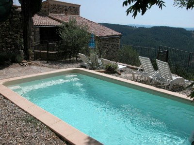 Holiday house Steinvilla mit Panoramablick in Chassiers - Holiday house