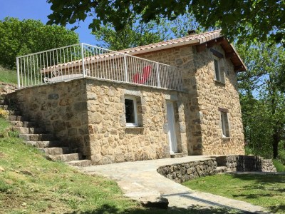 Holiday house Haus in Ardèche bei Ray-Pic Wasserfall - Outdoor photo 7