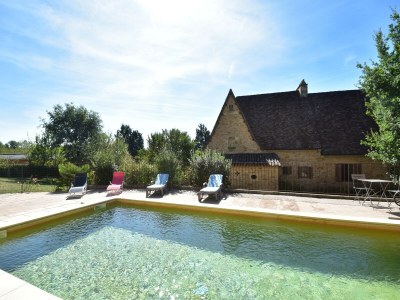 Holiday house Luxurious Holiday Home in Domme with Swimming Pool - Outdoor photo 8