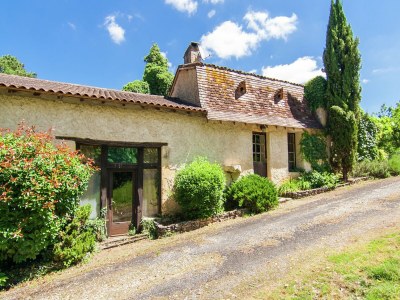 Cottage Ferienhaus in Bourgnac mit privatem Pool in Bergerac Region - Cottage