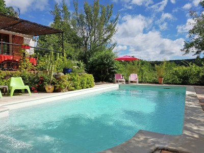 Villa Saint-Brès: Pool & Natur - Outdoor photo 6