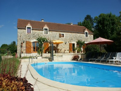 Holiday house Familienurlaub in Thédirac in Lot - Holiday house