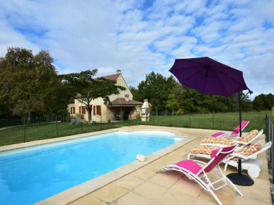 Holiday house Spacious holiday home with private pool in Lot - Holiday house