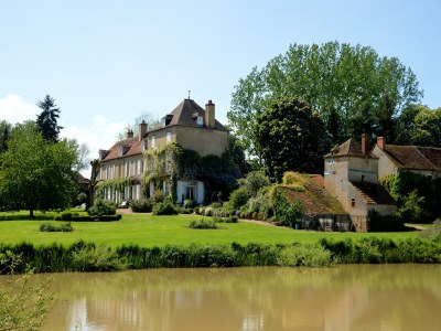 Cottage Villa in Champvert mit Teichblick Terrasse - Outdoor photo 9