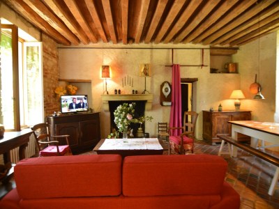Cottage Villa in Champvert mit Teichblick Terrasse - Features photo 22