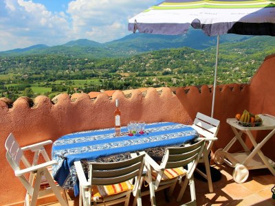 Villa Dorfhaus in Fayence mit Schlossblick - Outdoor photo 4