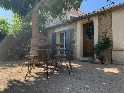 Villa Farmhouse in Carpentras with Pool - Outdoor photo 10