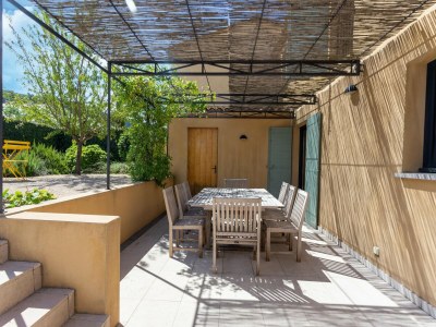Villa Villa in Malaucène mit Ventoux Blick - Outdoor photo 5