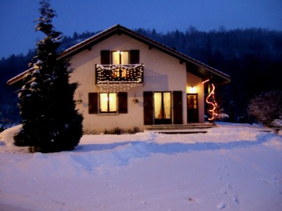 Villa Chalet in La Bresse nahe Skipisten in Le Ménil - Villa