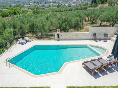 Villa Villa in Adele mit Pool und Olivenhainblick - Outdoor photo 4
