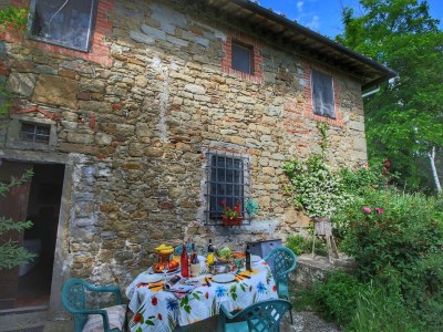 Farmhouse Luxuriöses Bauernhaus in Rufina mit Terrasse - Outdoor photo 9