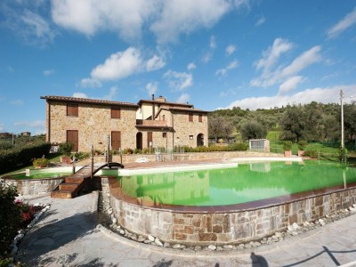 Cottage Wunderschönes Herrenhaus am Monte del Lago mit Seeblick - Outdoor photo 16