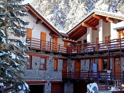 Apartment Wohnung in Antey nahe Skiliften - Outdoor photo 12