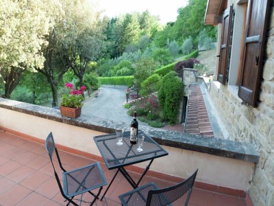 Villa Villa in Casentino mit Pool und Schlossblick - Outdoor photo 6