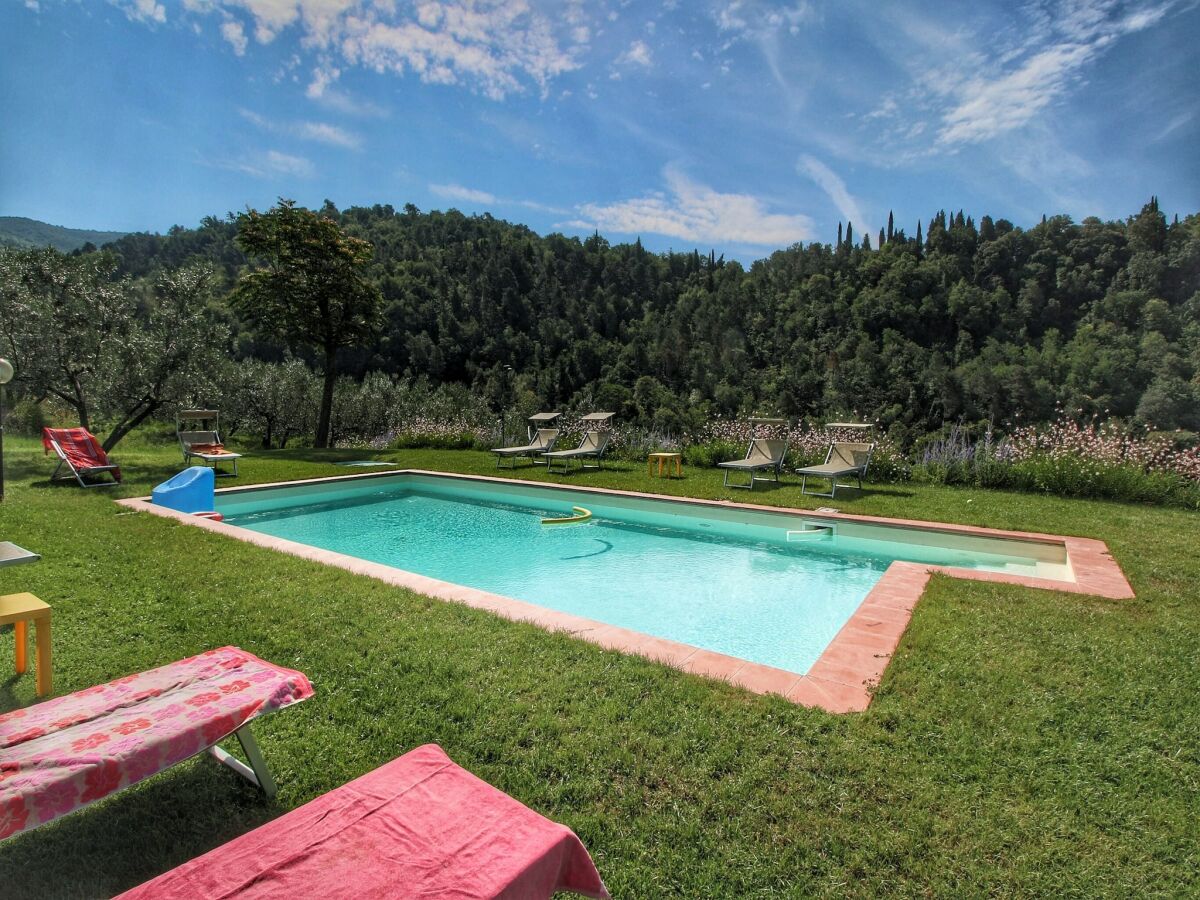 Apartment Ferienhaus in Chianti mit Pool und Aussicht