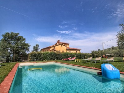 Apartment Ferienhaus in Chianti mit Pool und Aussicht - Outdoor photo 12