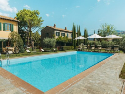 Farmhouse Bauernhaus in Cortona mit Schwimmbad - Outdoor photo 6