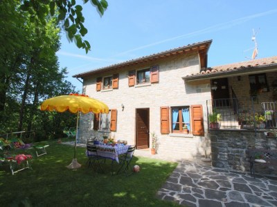 Holiday house Hütte in Marche mit Pool und Waldblick - Outdoor photo 11