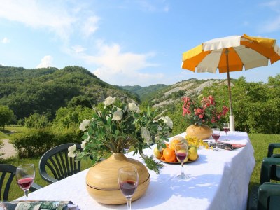 Cottage Mansion in Apecchio with Pool - Outdoor photo 13