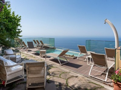 Apartment Villa in Nocelle mit Amalfi-Küstenblick - Outdoor photo 11