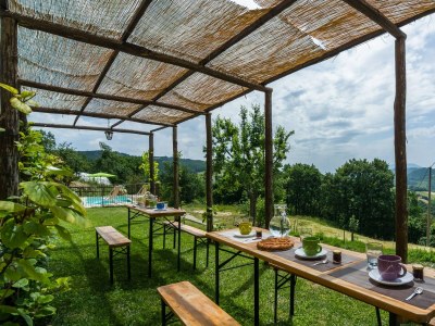 Farmhouse Tranquil Farmhouse in Sestino - Outdoor photo 4