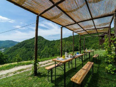 Farmhouse Tranquil Farmhouse in Sestino - Outdoor photo 11