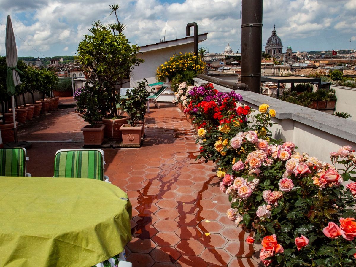 Holiday apartment by the Spanish Steps.