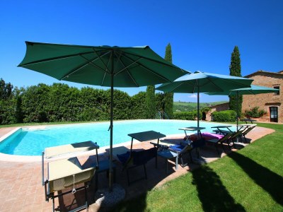 Farmhouse Bauernhaus in Montalcino mit Pool und Garten in Crete Senesi - Farmhouse