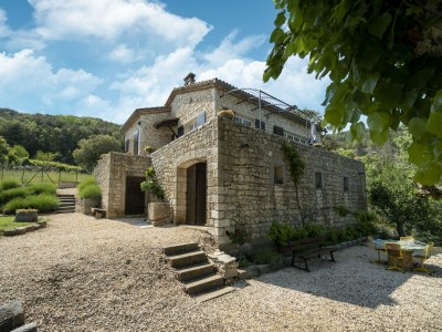 Holiday house Holiday Home in Montclus near river - Outdoor photo 3