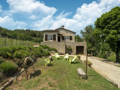 Holiday house Holiday Home in Montclus near river - Outdoor photo 12