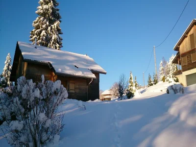 Chalet Chalet in Liézey mit Blick auf die Landschaft - Outdoor photo 9