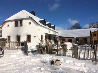 Holiday apartment Wellness & Entspannung im Fichtelgebirge, isländische Sauna, Massage, HotTub - Outdoor photo 21
