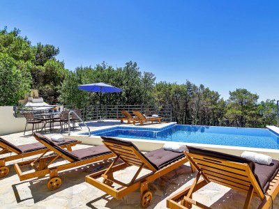 Holiday house Sergio mit Pool und Meerblick - Outdoor photo 5
