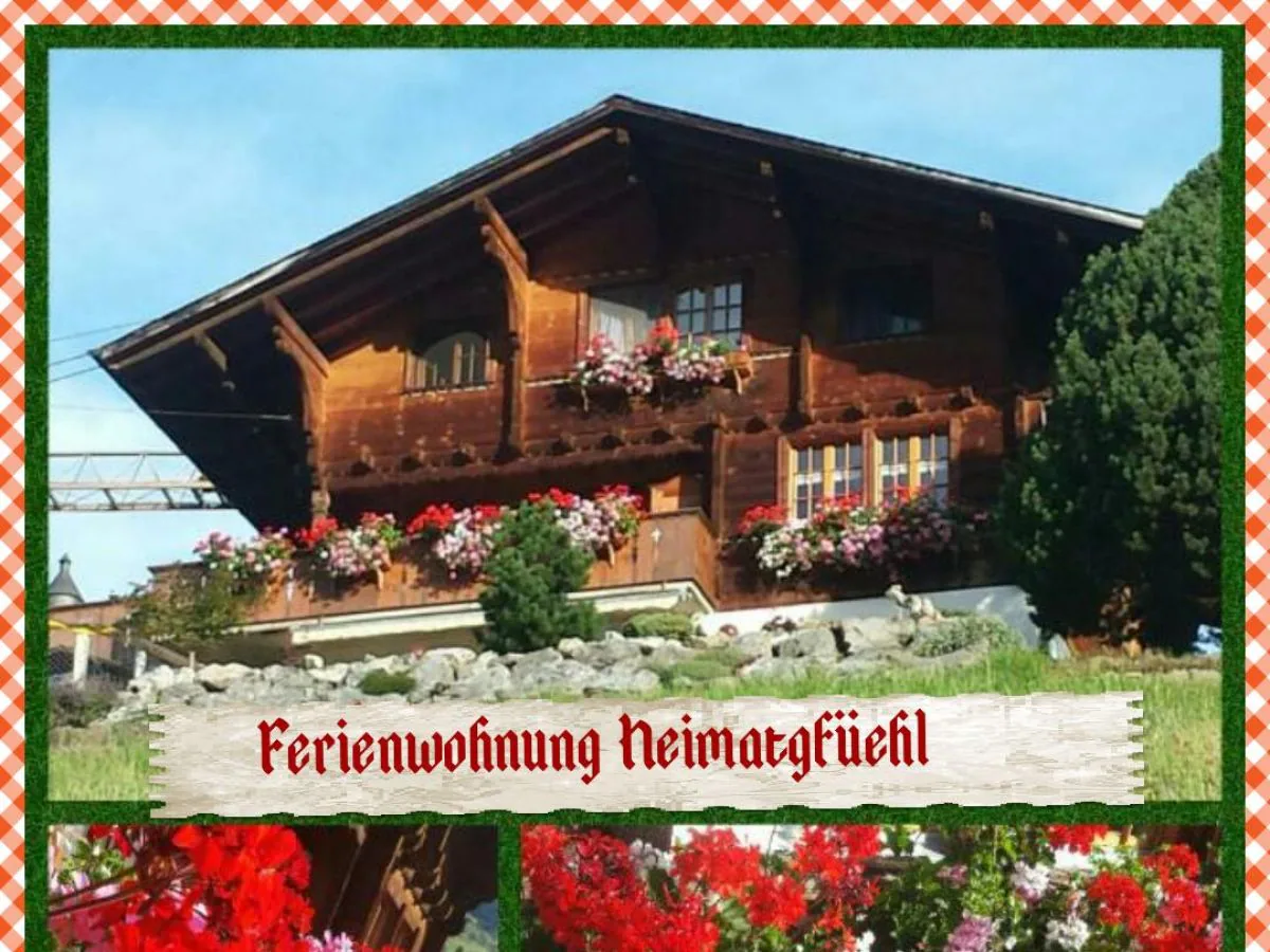 Holiday apartment Heimatgfüehl