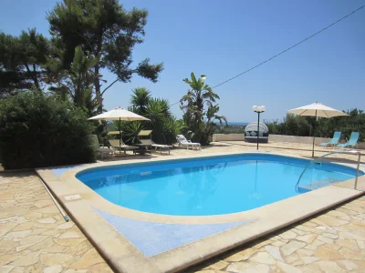 Holiday house Villa Panoramica with pool in San Pietro in Bevagna - Holiday house